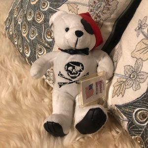 Pirate teddy bear plush toy